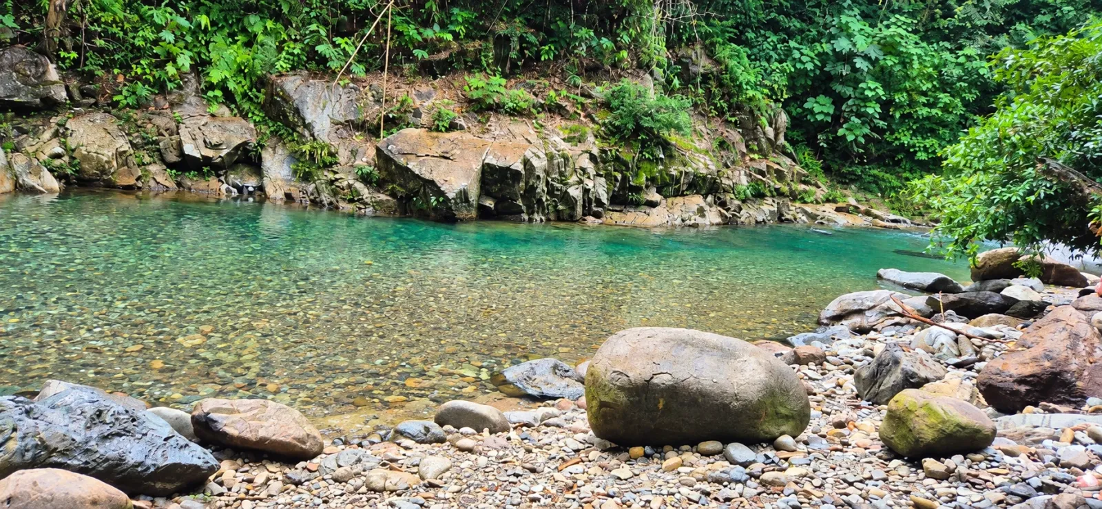 Río La Miel y quebrada Tasajos
